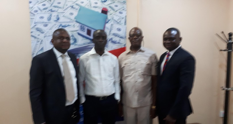 VISIT TO THE OFFICE BY ZENITH BANK REPS