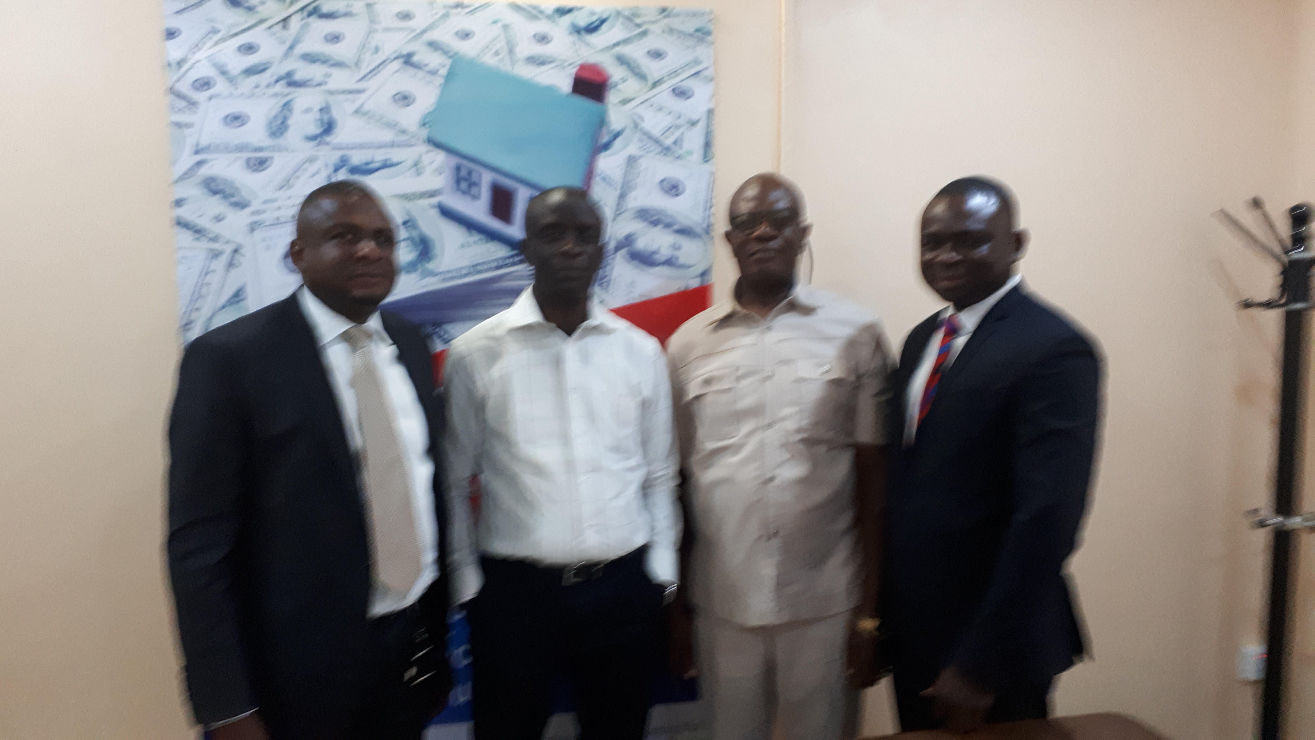 VISIT TO THE OFFICE BY ZENITH BANK REPS