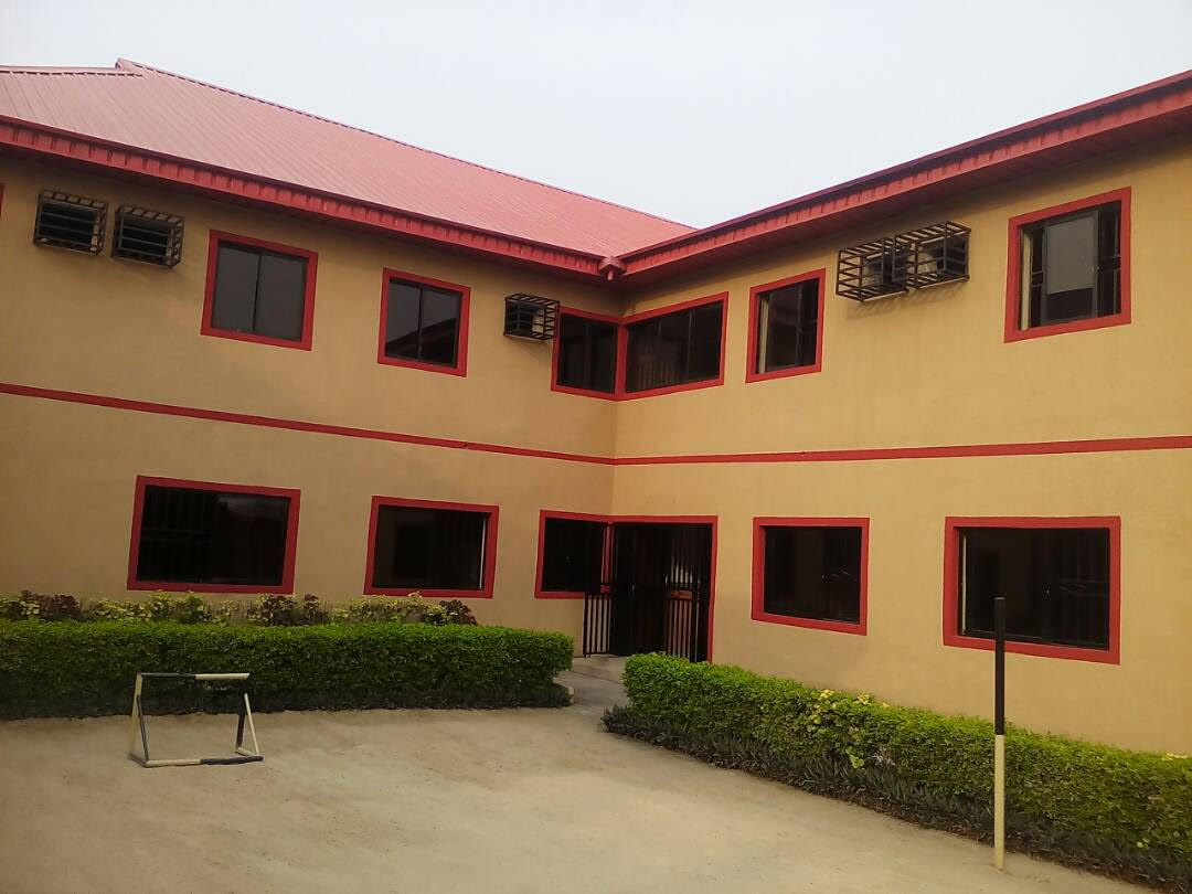 Fully built twin buildings  on 2 plots of land in Ogidan for sale